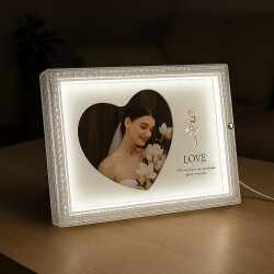 LED'li Balerin Fotoğraf Çerçevesi - 10