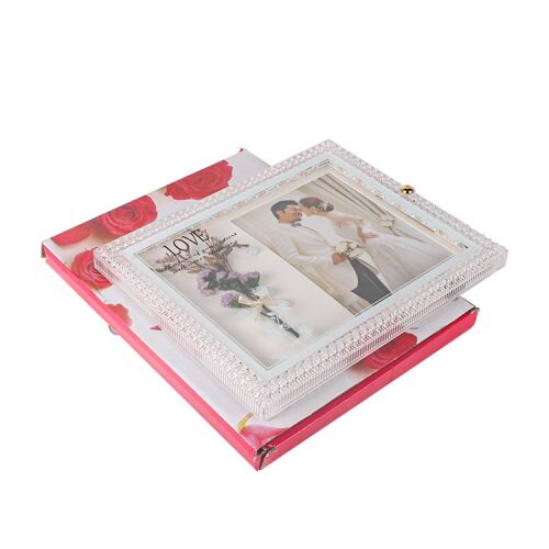 LED'li Çiçekli Fotoğraf Çerçevesi - 7