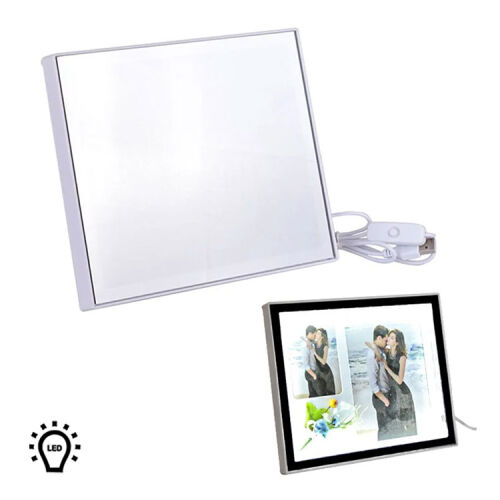 Ledli Çift Fotoğraflı Sihirli Ayna - 8