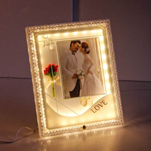 Ledli Love Fotoğraf Çerçevesi - 2