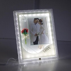 Ledli Love Fotoğraf Çerçevesi - 1