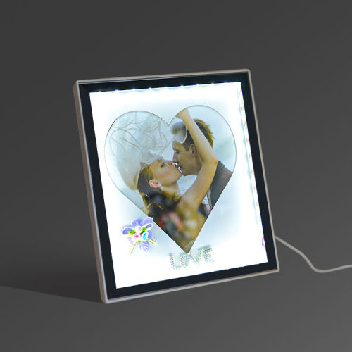 Ledli Love Kalpli Sihirli Ayna - OFİSOMİ-T (1)