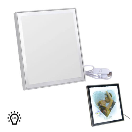 Ledli Love Kalpli Sihirli Ayna - OFİSOMİ-T