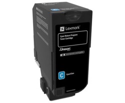 Lexmark 74C50C0 3.000 Sayfa Cyan Mavi Toner CS720-725 CX725 - 1