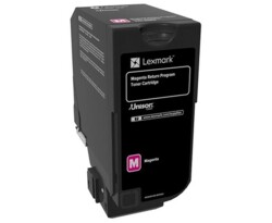 Lexmark 74C50M0 3.000 Sayfa Magenta Kırmızı Toner CS720-725 CX725 - 1
