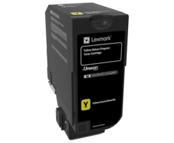Lexmark 74C50Y0 3.000 Sayfa Yellow Sarı Toner CS720-725 CX725 - 1