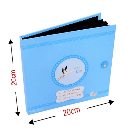 Leylek Bebek Anı Defteri - Beyaz Kalem Hediyeli - OFİSOMİ-T