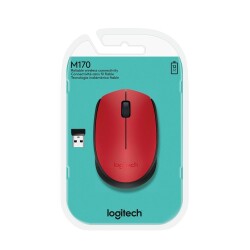 Logitech 910-004641 M171 Kablosuz Kırmızı Mouse - 2