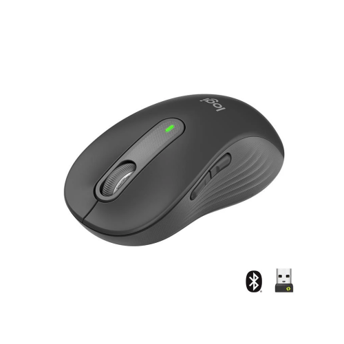 LOGITECH 910-006236, M650L Signature, Siyah, Sağ El, USB Nano 2,4G Kablosuz,4000dpi, Optik, 5 Tuşlu, 24ay Pil Ömrü, Sessiz Mouse - Logitech
