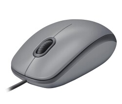 Logitech 910-006760 M110 Gray Silent (Sessiz) Kablolu Optik USB Mouse - 1