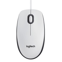 Logitech 910-006764 M100 Beyaz Kablolu Mouse - 1