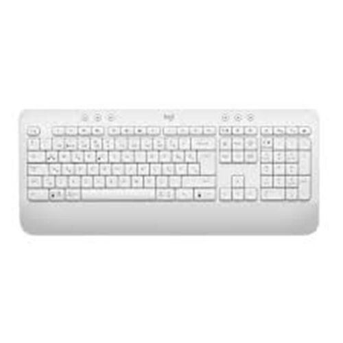 Logitech 920-010973 K650 Signature Bilek Destekli Kablosuz Beyaz Q Klavye - 1