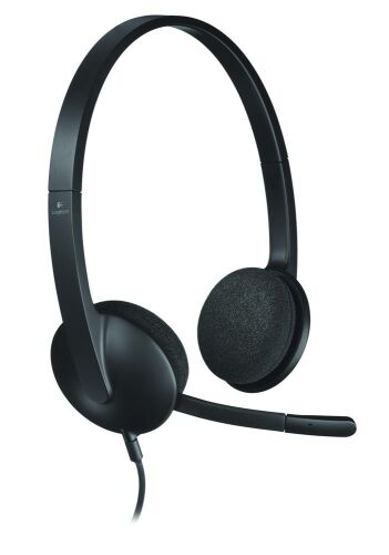 Logitech 981-000475 H340 Siyah Usb Mikrofonlu Kulaküstü Kulaklık - LOGITECH (1)