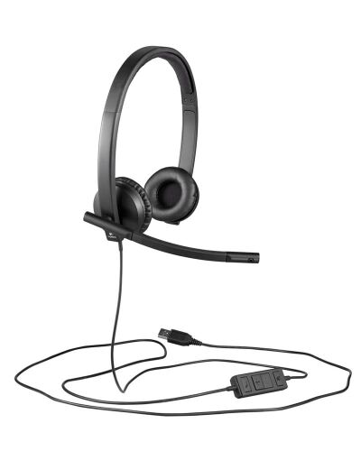 Logitech 981-000575 H570E Stereo Usb Çift Taraflı Headset Mikrofonlu Kulaklık - 1