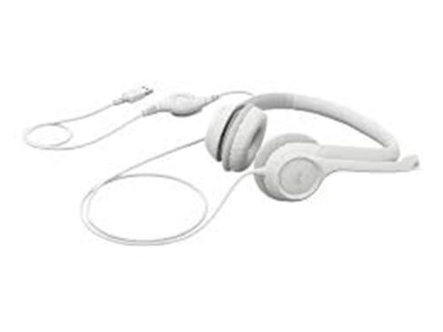 Logitech 981-001286 H390 Beyaz Usb Mikrofonlu Kulaklık - LOGITECH (1)