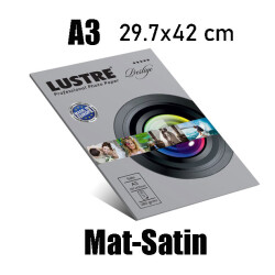 Lustre A3 Mat (Satin) İnkjet Fotoğraf Kağıdı - 2