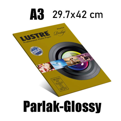 Lustre A3 Parlak (Glossy) İnkjet Fotoğraf Kağıdı - 2