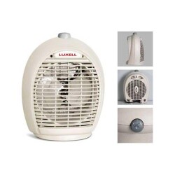 Luxell LX-6331 Beyaz Isıtıcı Fan 1000+1000 Watt 3 Farklı Kademede Çalışma - 1