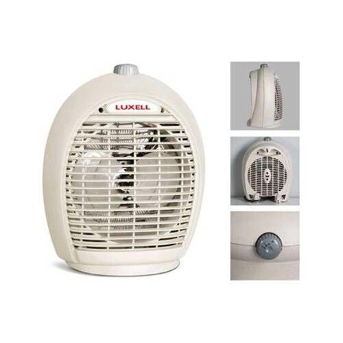 Luxell LX-6331 Beyaz Isıtıcı Fan 1000+1000 Watt 3 Farklı Kademede Çalışma - 1