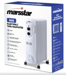 Marsstar B-08 11 Dilim Yağlı Radyatör 3 Kademe Isı ayarı 2500w - 1