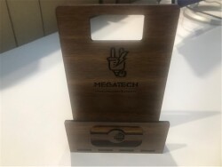 Megatech Ahşap Telefon Tutucu - 1