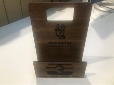 Megatech Ahşap Telefon Tutucu - 1