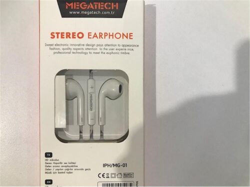 Megatech Iph5-6 (Mix Colour Iph Handsfree) Ekstra Vakumlu Kulaklık - 1