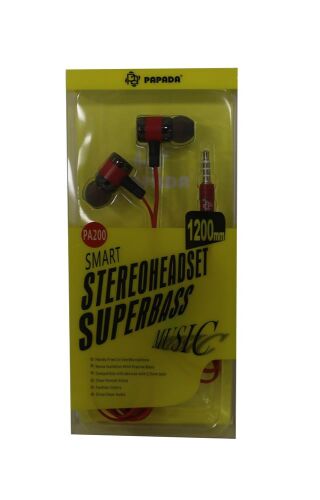 Megatech Papada PA200 Kırmızı Renk Mikrofonlu Kulaklık - MEGATECH