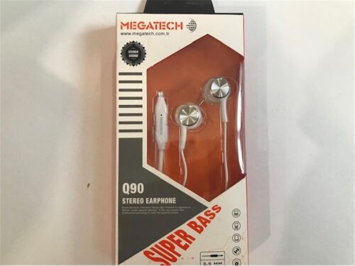 Megatech QG-90 Beyaz Mikrofonlu Kulaklık Mıknatıslı - 1