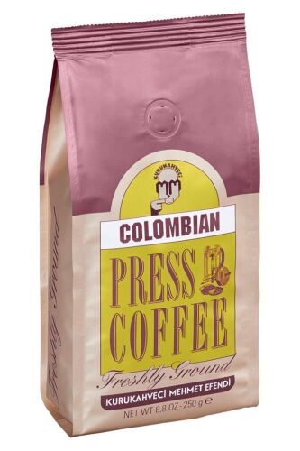 Mehmet Efendi 250GR Colombian Press Coffee ( Freshly Ground ) - M.EFENDİ