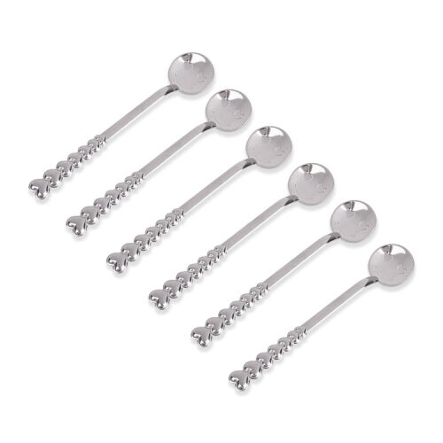 Metal Çay Kaşığı Emojili 6'lı - OFİSOMİ-T