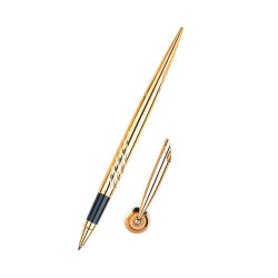 Altın Renkli Metal Sümen Tükenmez Kalem - 1