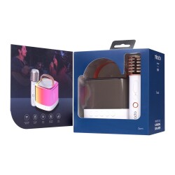 Mikado MD-16BT Favorite Beyaz TF Kart Destekli Bluetooth Wireless Karaoke Mikrofonlu 1200mAh Speaker - 2