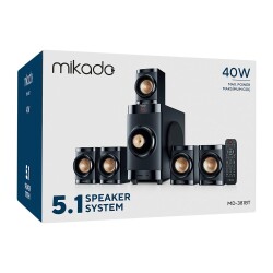 Mikado MD-381BT 5+1 Usb -Sd - Fm Destekli Multimedia Bluetooth Speaker Kumandalı - 2