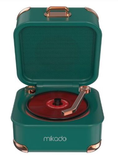 Mikado MD-62BT 5W 1200mAh Yeşil TF Kart + Bluetooth Destekli Klasik Retro Müzik Kutusu - MİKADO (1)