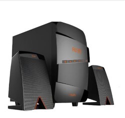 Mikado MD-671BT 2+1 40W RMS Siyah Usb+SD+Fm Destekli Multimedia Bluetooth Speaker - 1