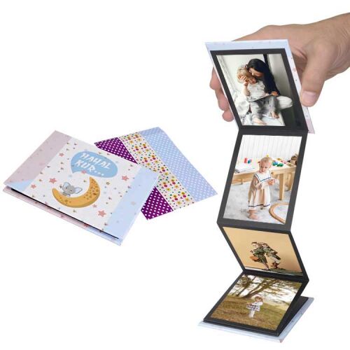 Mini Ay Akordiyon Fotoğraf Albümü - OFİSOMİ-T