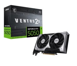 Msı GeForce RTX5050 Ventus 2X OC 8G 8GB GDDR6 128 Bit DLSS 4 Ekran Kartı - 2