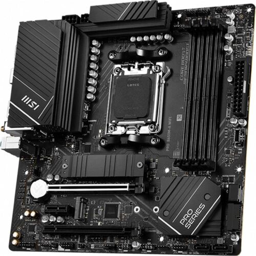 Msı Mb Pro B650M-A Wifi Am5 Ddr5 6400Mhz(Oc) Hdmı Dp M.2 Usb3.2 2.5G Lan Wifi 6E Matx Anakart - 2