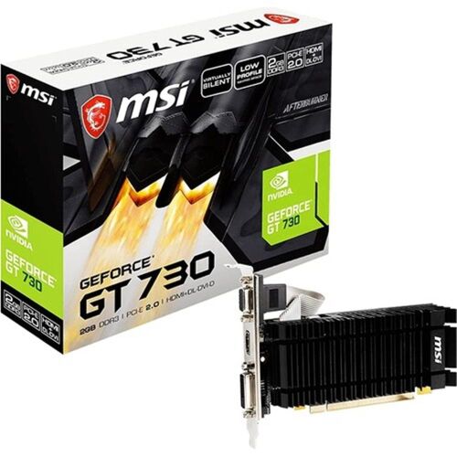 Msı Nvıdıa Geforce Gt730 N730K-2GD3H-LPV1 2 GB Ddr3 64 Bit Ekran Kartı - MSI