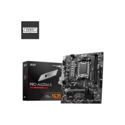 Msı Pro A620M-E Ddr5 6800Mhz Matx Am5 ( Amd Am5 7000 Serisi İşlemci Uyumlu) Anakart - 1