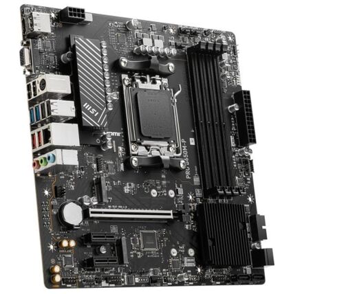 Msı Pro B650M-P 7200MHz (OC) DDR5 Soket AM5 M.2 HDMI DP VGA mATX Anakart - MSI