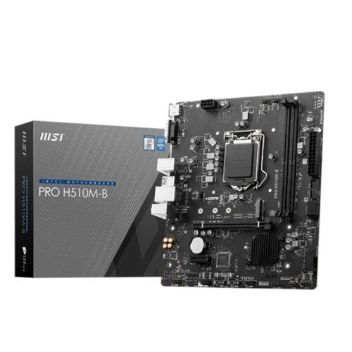 Msı Pro H510M-B 2933MHz DDR4 Soket 1200 M.2 HDMI VGA mATX 10.Nesil Anakart - 1