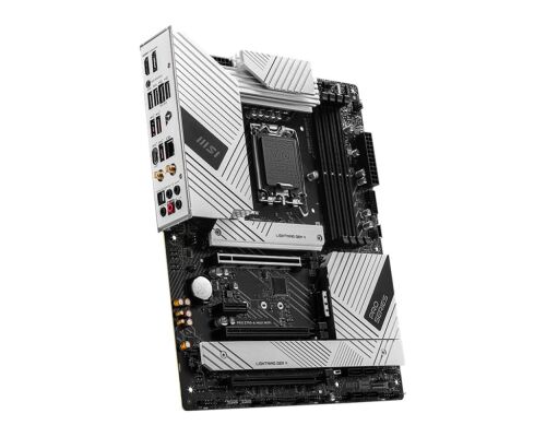 Msi Pro Z790-A Max WIFI DDR5 Intel Z790 Soket 1700 DDR5 7800(OC)MHz ATX Gaming (Oyuncu) Anakart - 1