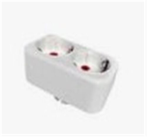 Mutlusan 2li Topraklı Fiş,Priz Düz Tip (001 170 033003 00 00 ) - MUTLUSAN