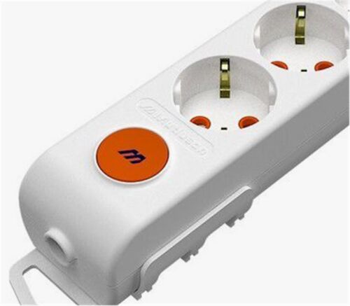 Mutlusan Rı-Tech 2li Anahtarlı Klemens Topraklı Grup PriZ (001 175 220001 00 00) - MUTLUSAN