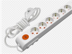 Mutlusan Rı-Tech 6lı 1mt Anahtarlı Topraklı Grup Priz (001 175 620002 01 00) - 1