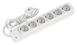 Mutlusan Rı-Tech 6lı 1mt Topraklı Grup Priz (001 175 610002 01 00) - 1