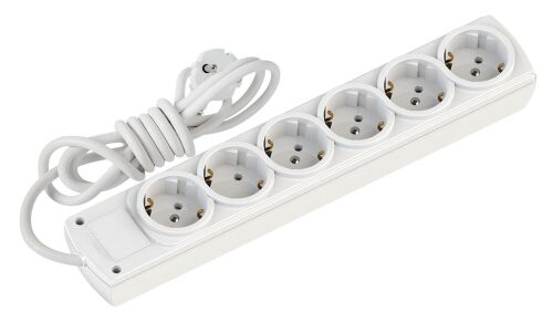 Mutlusan Rı-Tech 6lı 2mt Topraklı Grup Priz (001 175 610002 02 00) - MUTLUSAN