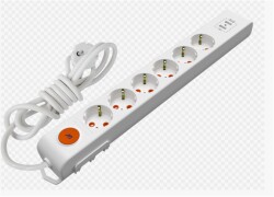 Mutlusan Rı-Tech 6lı 5mt Anahtarlı 2Usb Topraklı Grup Priz (001 175 650002 05 00) - 1